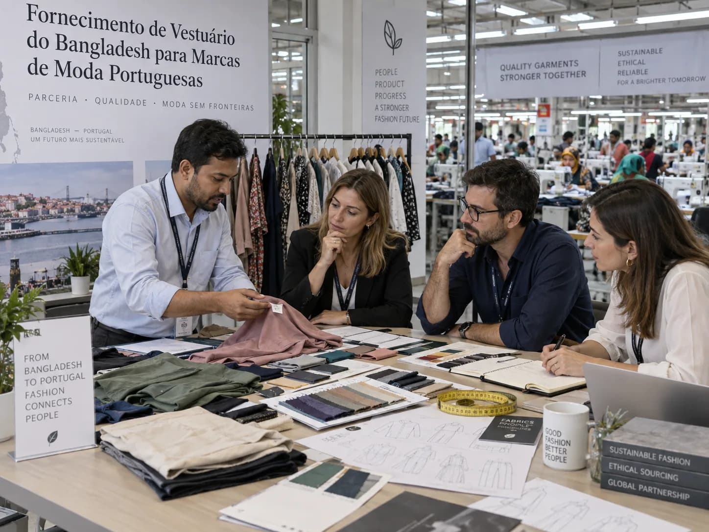 Fornecimento de Vestuário do Bangladesh para Marcas de Moda Portuguesas
