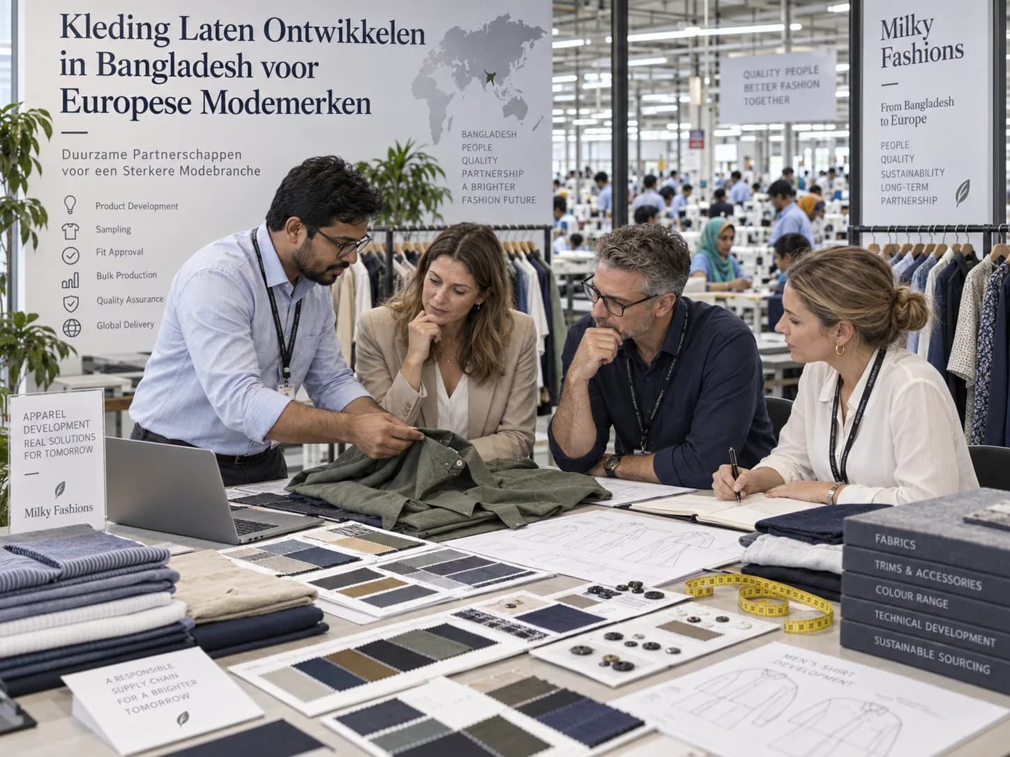 Kleding Laten Ontwikkelen in Bangladesh voor Europese Modemerken