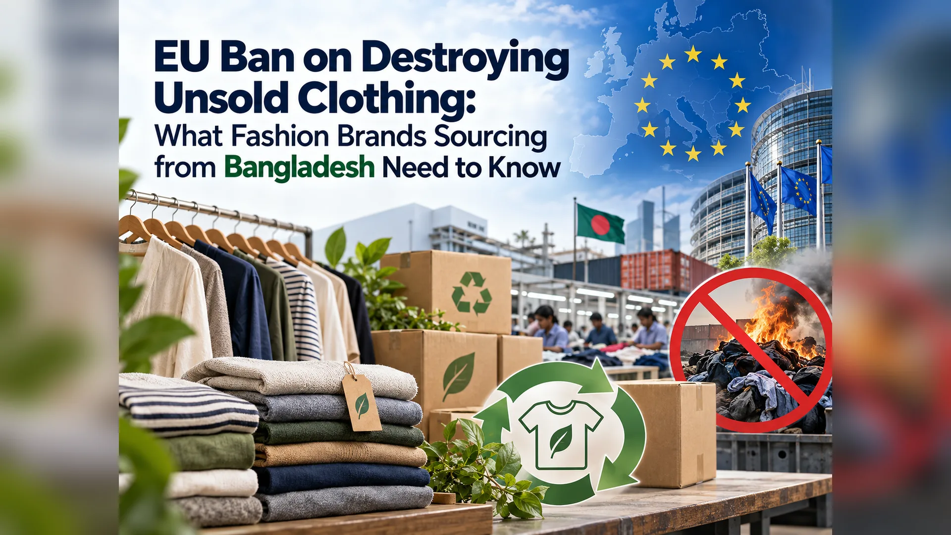 EU Ban on Destroying Unsold Clothing: What Fashion Brands Sourcing from Bangladesh Need to Know cover image